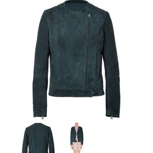 See by chloe real suede bomber jacket